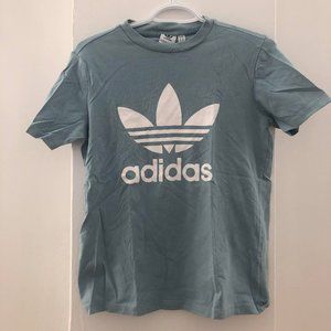 Adidas blue tee shirt